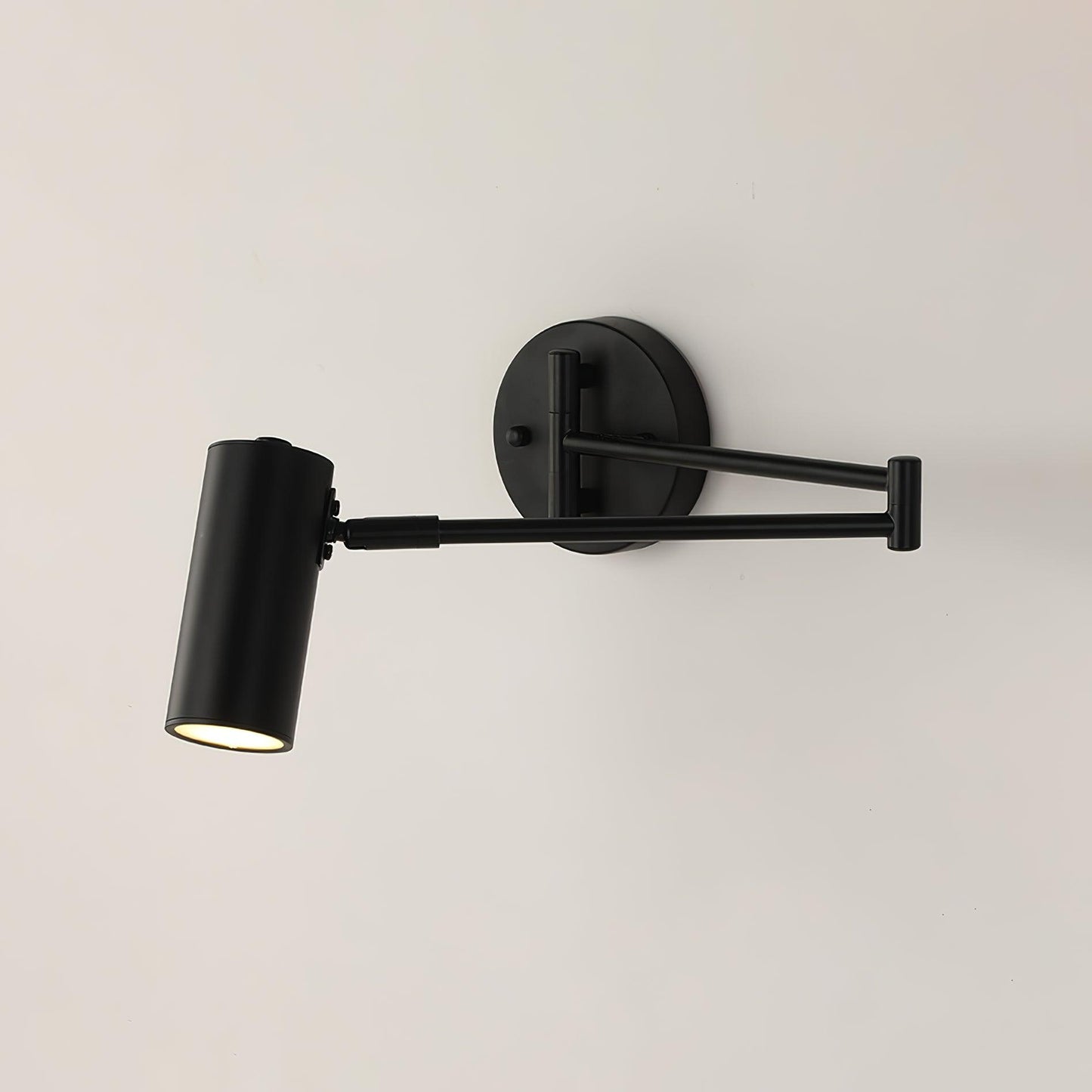 Moderne Wandleuchte aus Eisen mit integrierter LED - Elegantes und verstellbares Design