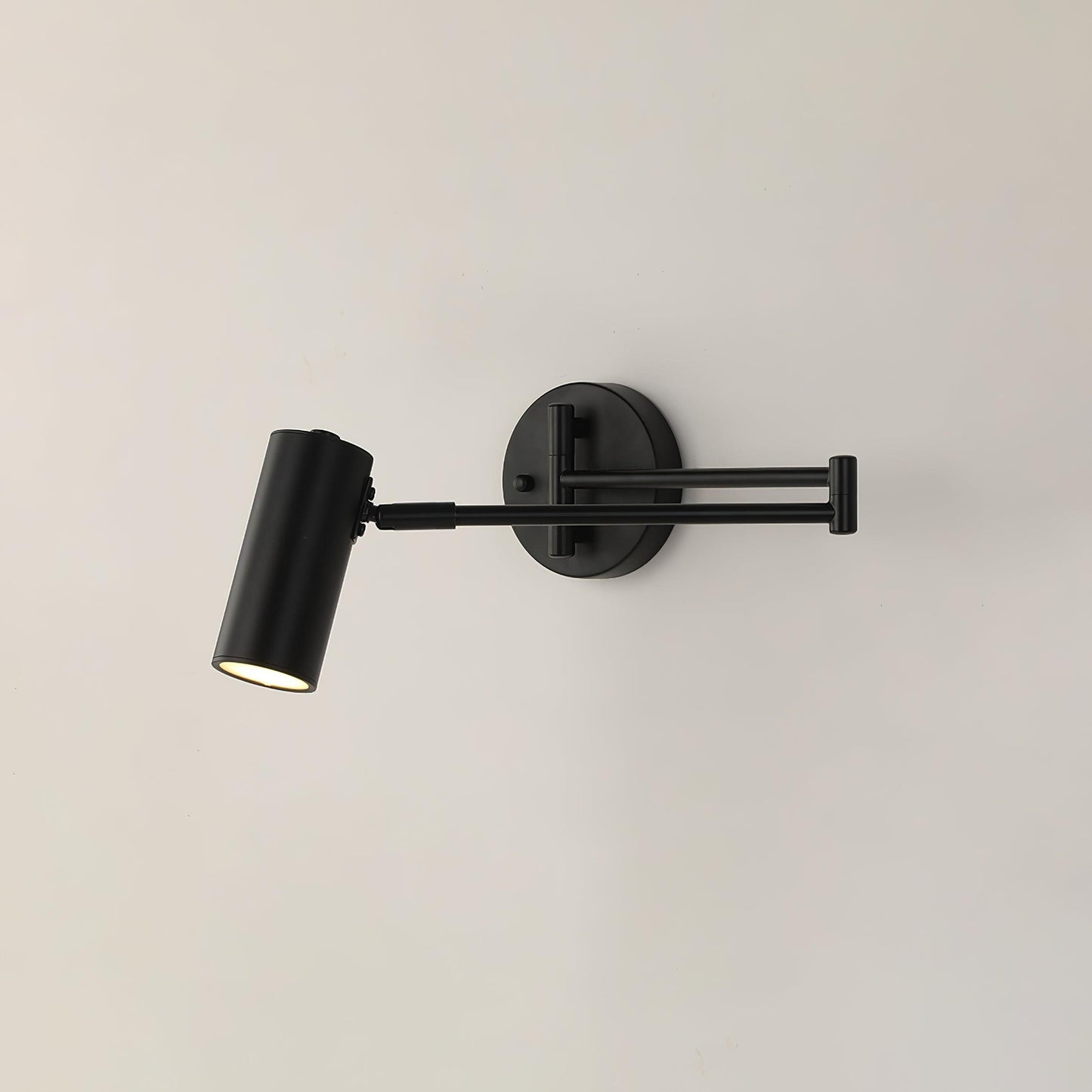 Moderne Wandleuchte aus Eisen mit integrierter LED - Elegantes und verstellbares Design