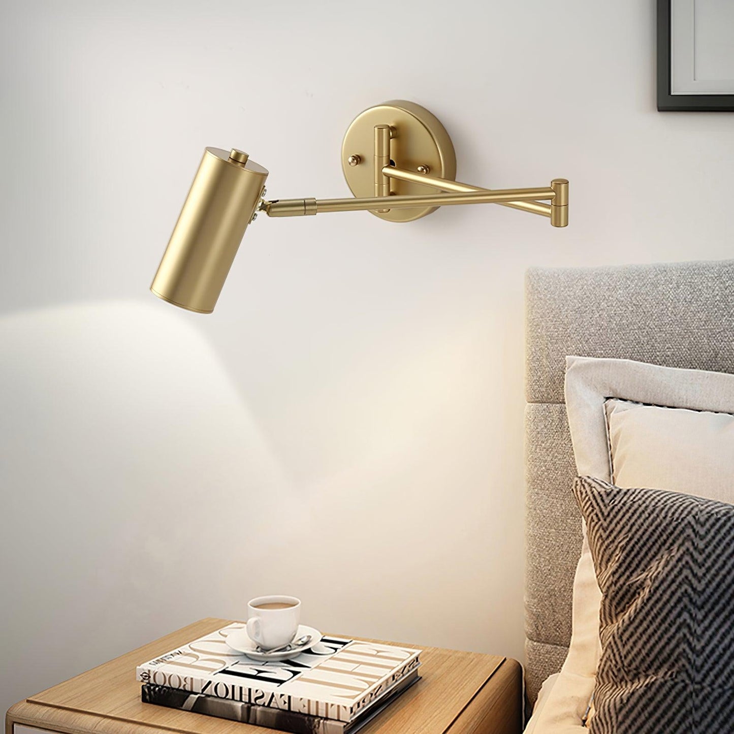 Garduru - Elegante LED-Wandleuchte mit schwenkbarem Arm für vielseitige Nutzung