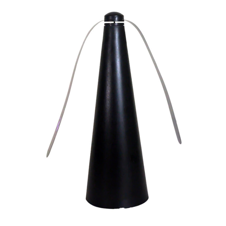Outdoor Multi-Funktion Ventilator – Moskitoabwehr & Fliegenfalle – Reflektierende Blätter, Schwarz