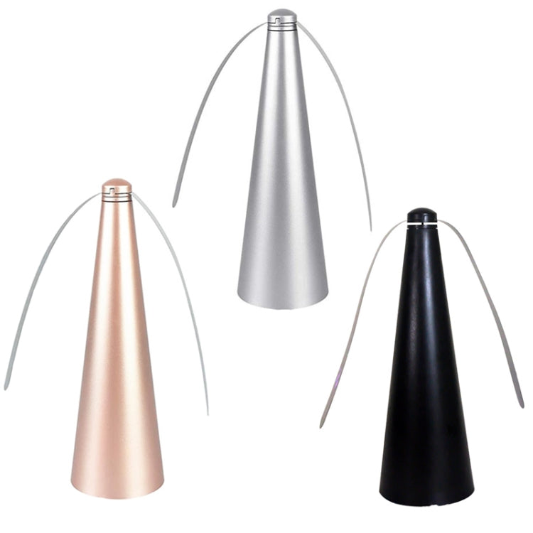 Outdoor Multi-Funktion Ventilator – Moskitoabwehr & Fliegenfalle – Reflektierende Blätter, Schwarz