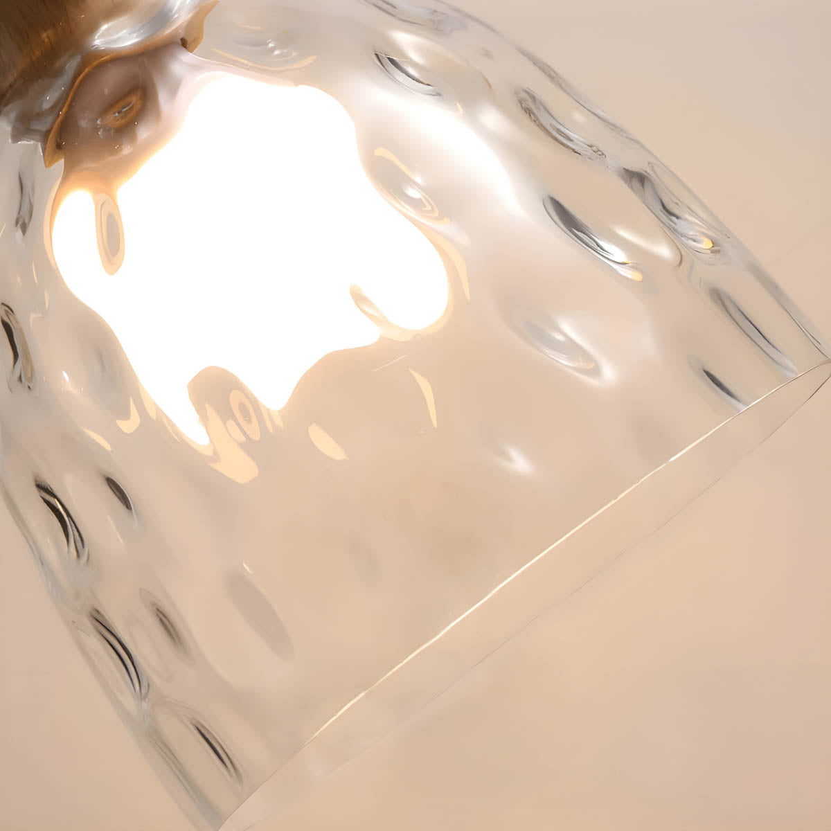 Glas Hängeleuchte TOKYO – Minimalistische Deckenlampe mit 1 oder 3 Köpfen