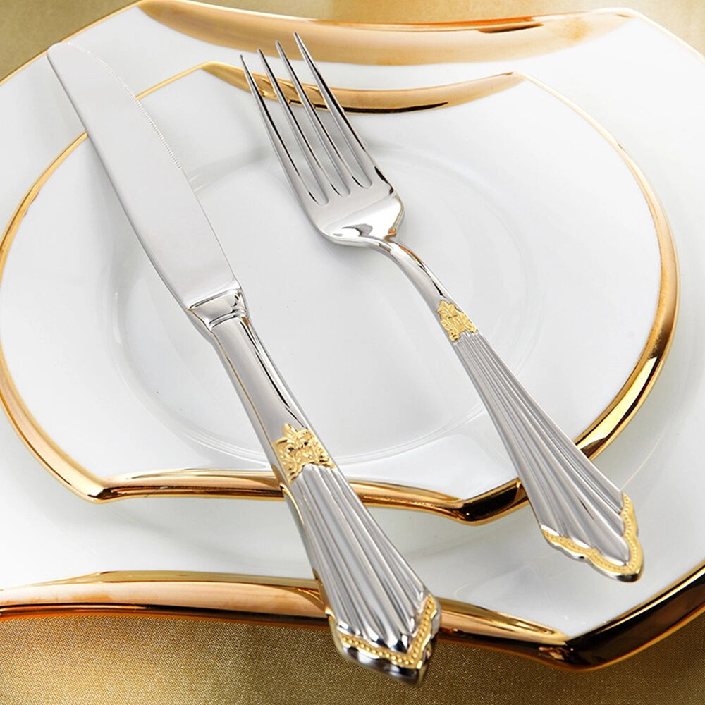 Garduru Gold- & Silberbesteckset für Hochzeiten und Festlichkeiten
