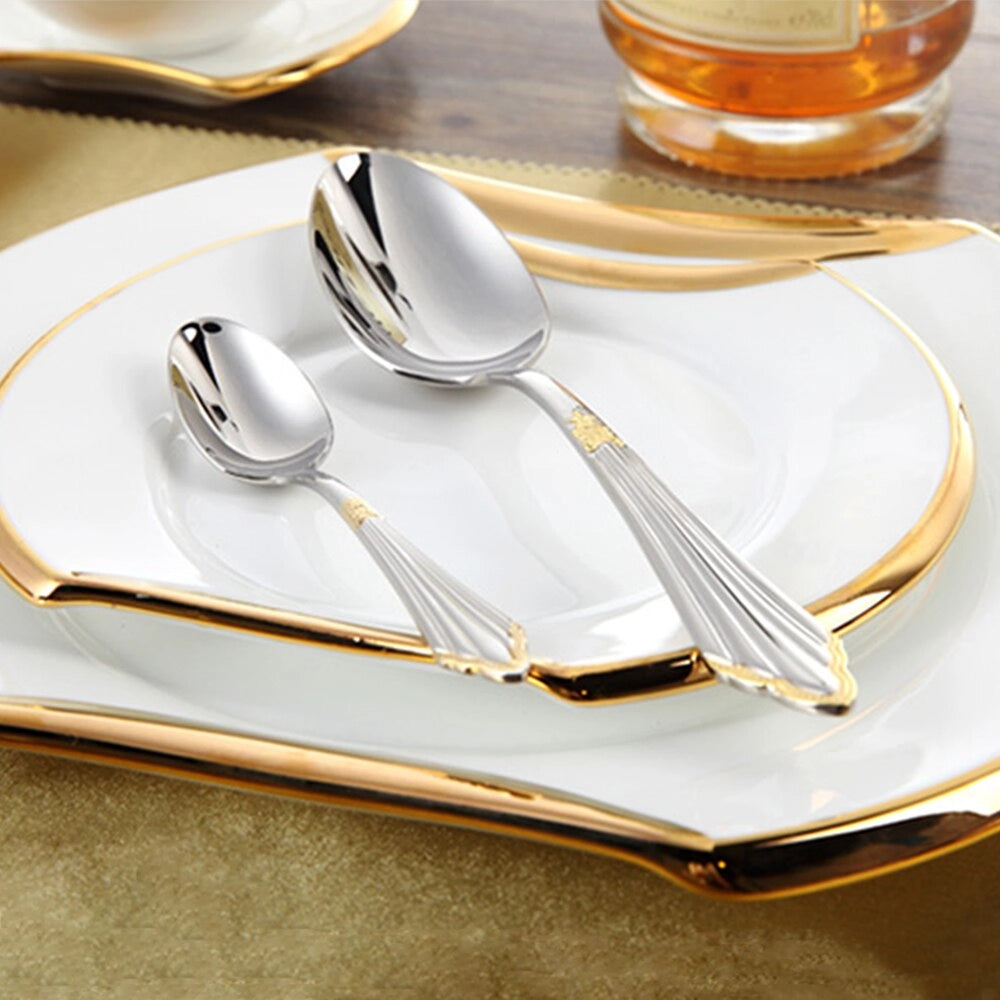 Garduru Gold- & Silberbesteckset für Hochzeiten und Festlichkeiten