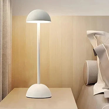 Kabellampe - Tragbare LED-Pilz-Schreibtischlampe für Nachttisch und Esszimmer