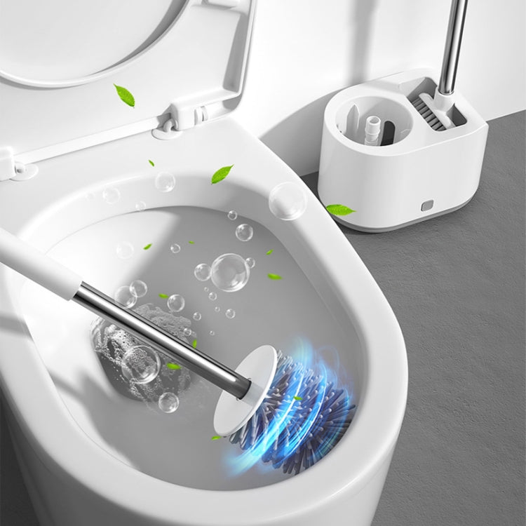 Toilettenbürsten Set – Wandmontage Design – Hygienische Reinigung mit Silikonbürsten
