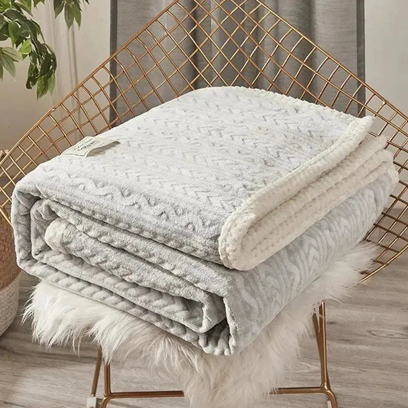 Warmes und kuscheliges Thermodecke aus Polyester – Maschinenwaschbar, erhältlich in verschiedenen Größen und Farben