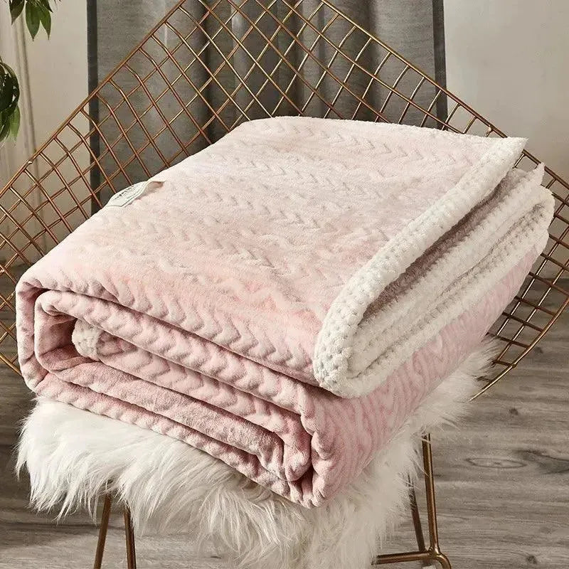 Warmes und kuscheliges Thermodecke aus Polyester – Maschinenwaschbar, erhältlich in verschiedenen Größen und Farben