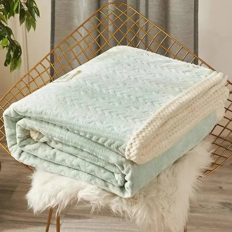 Warmes und kuscheliges Thermodecke aus Polyester – Maschinenwaschbar, erhältlich in verschiedenen Größen und Farben