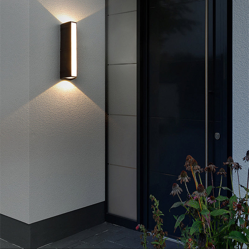 Garduru Außenwandleuchte – Modernes LED-Aluminiumlicht für Gärten und Eingänge