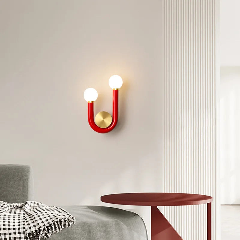 Garduru | U-förmige Wandlampe mit modernem LED