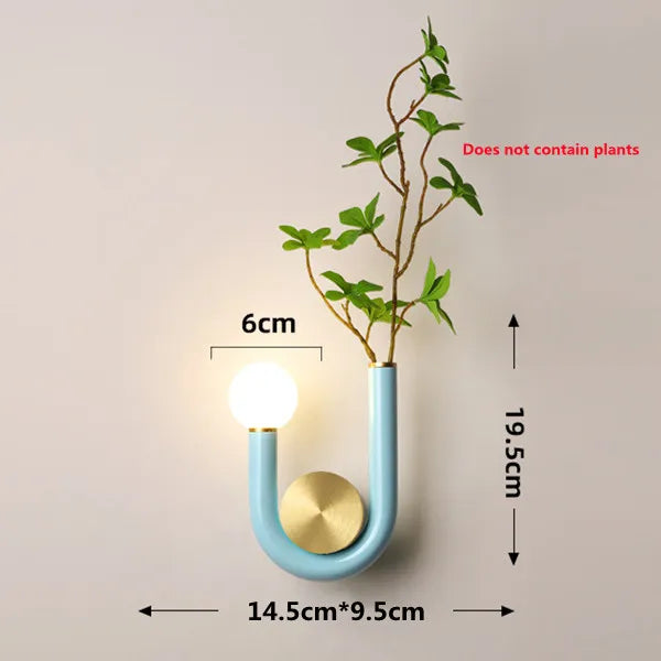 Garduru | U-förmige Wandlampe mit modernem LED