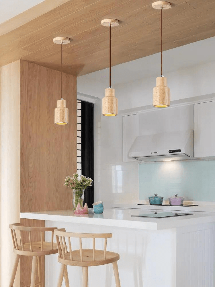 Holz Stehlampe für stilvolles Interieur | NordicGlow