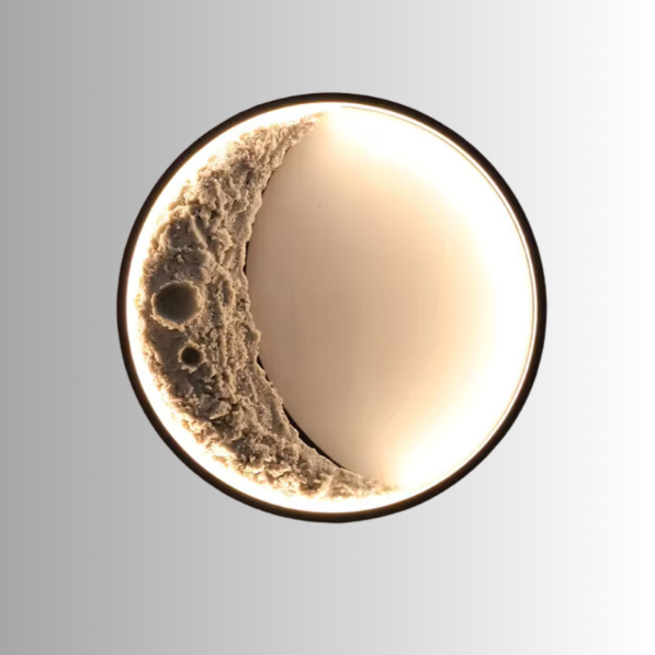 3D Mond Wandlampe LED – Beruhigende Beleuchtung für modernes Interieur