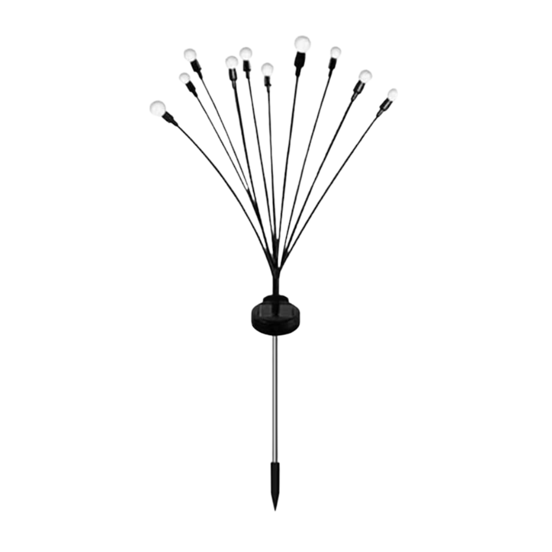 Solar Gartenbeleuchtung mit Glühwürmchen-Effekt – Wasserdichte Außenlampe für Garten und Terrasse, LED, Automatisches Ein/Aus