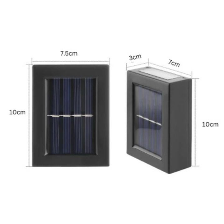 Garduru GRATIS | DuoLux - Solar-Doppel-Schatten-Wandleuchte