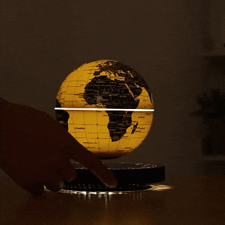 Schwebende magnetische Kugel mit LED-Lichtern – schwebende rotierende Erde für Wohnkultur und Geschenke