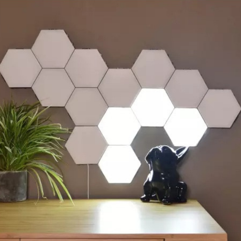 Royaleva Wabenmodular LED-Wandleuchte – Touchsensitiven Smart-Lichtpaneele