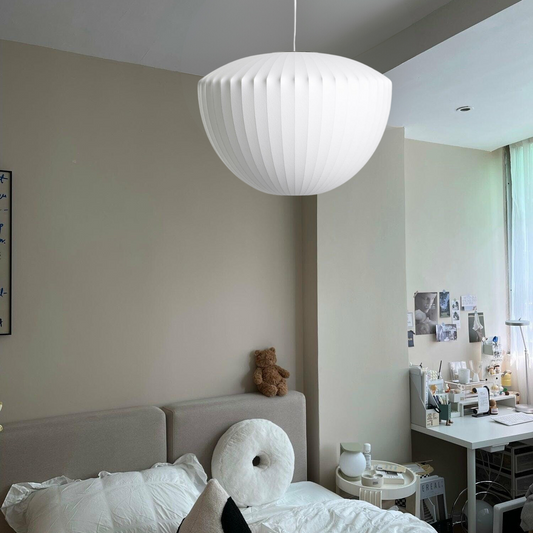 Suspension Nordic - Moderne Holz- und Metalllampe für elegantes Interieur