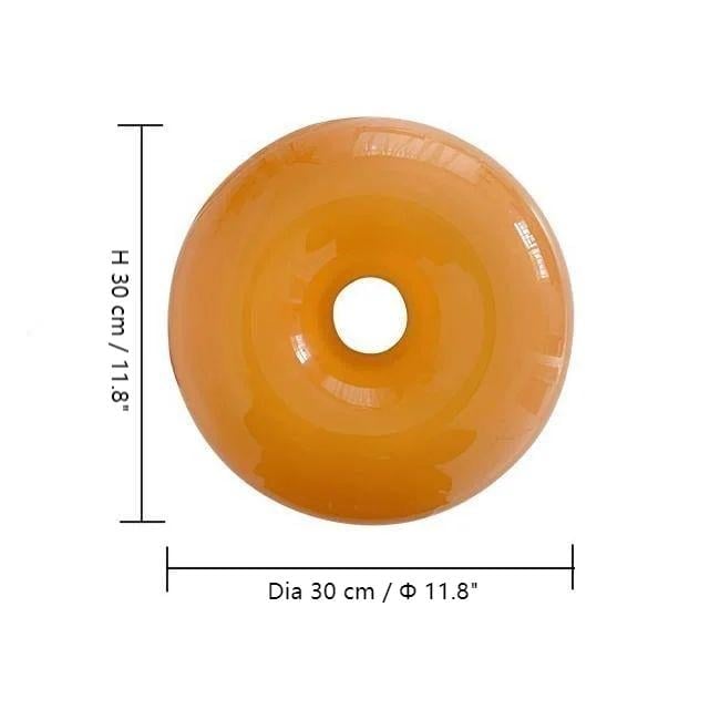 Lampe Donut Bauhaus - Schreibtischlampe und dimmbare LED-Wanddekoration