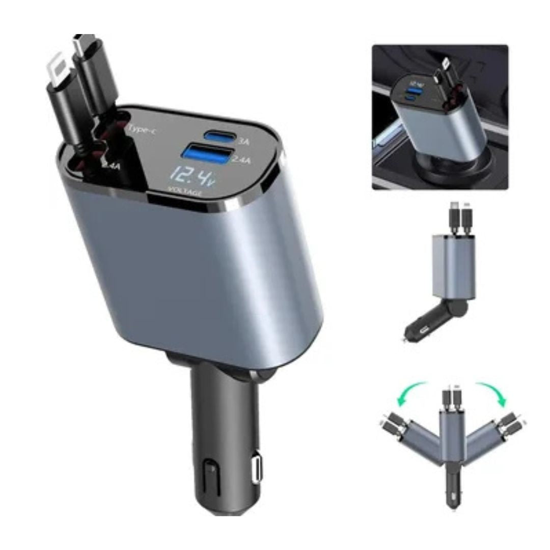 4 in 1 Auto Ladegerät Adapter