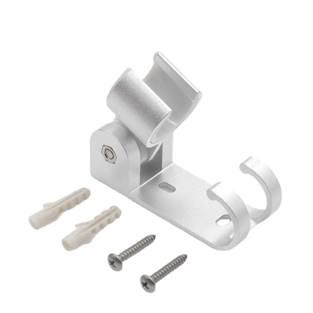 Verstellbare Duschhalterung aus Aluminium – Robustes Design mit Haken