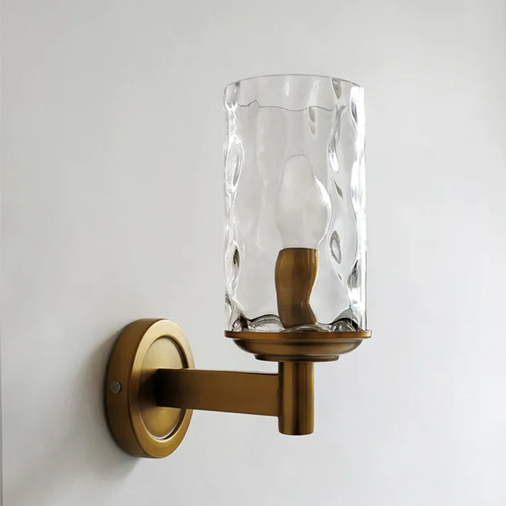 Retro-Klassische Wandleuchte aus Glas – Vintage-Eleganz für Ihr Interieur