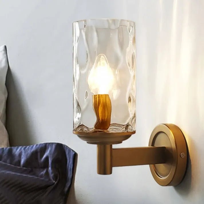 Retro-Klassische Wandleuchte aus Glas – Vintage-Eleganz für Ihr Interieur