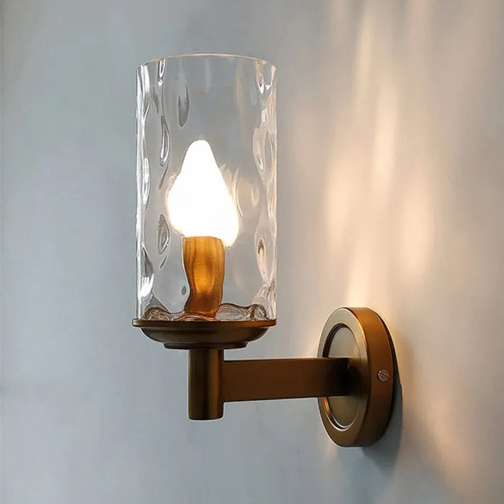 Retro-Klassische Wandleuchte aus Glas – Vintage-Eleganz für Ihr Interieur