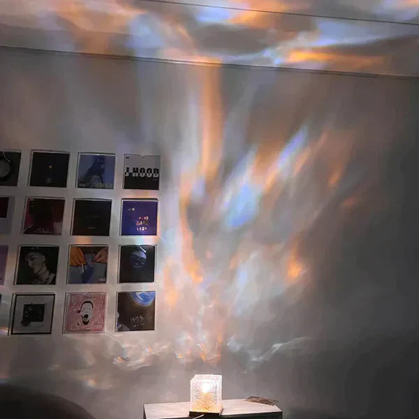 Lampe CubeLight - Ambiente Beleuchtung mit 12 Farben und Fernbedienung