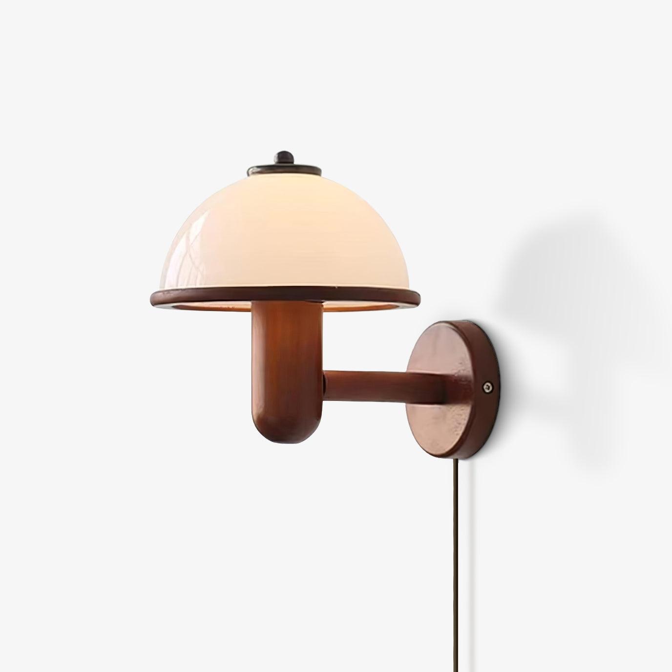 Garduru Holz Wandlampe – Elegante Eichenoptik mit sanftem LED-Glühen