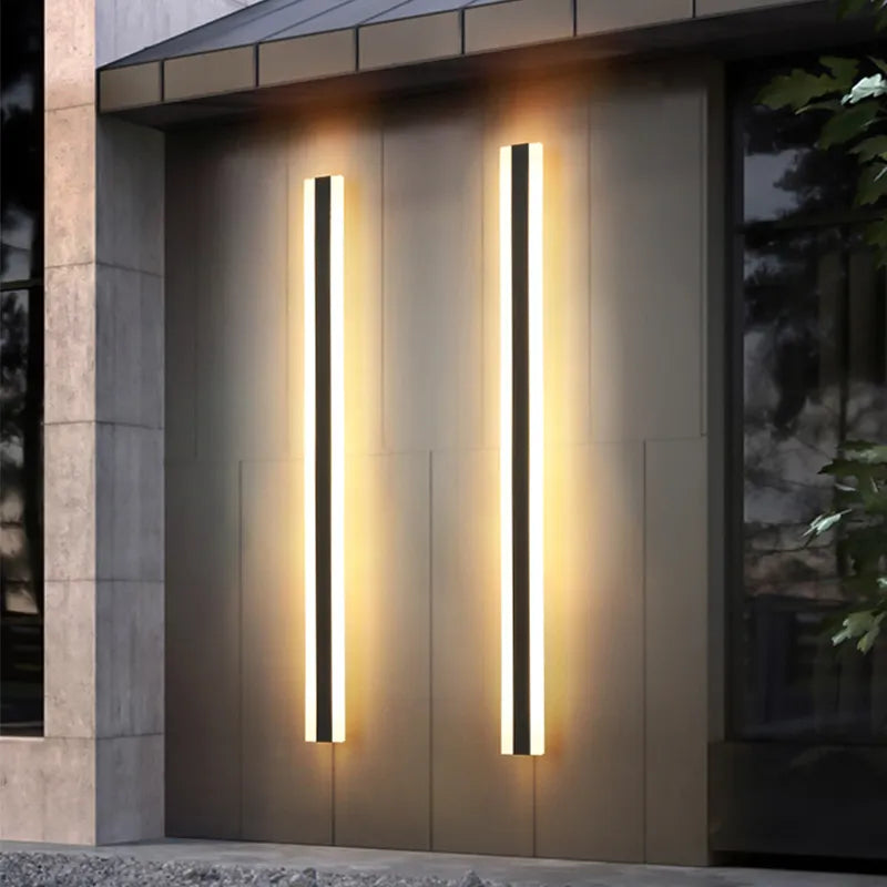 Moderne wasserdichte LED-Außenwandleuchte