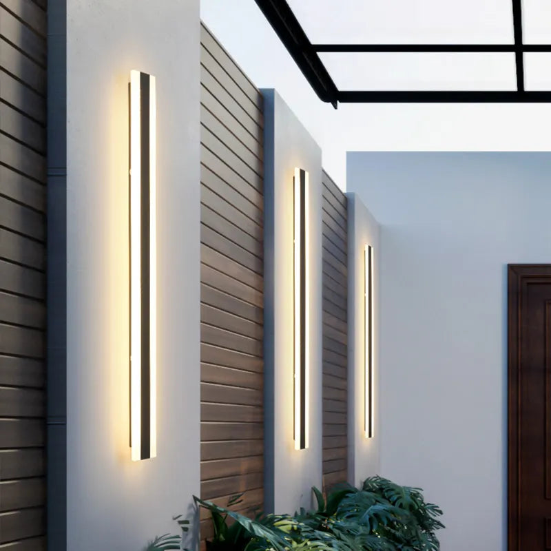 Moderne wasserdichte LED-Außenwandleuchte