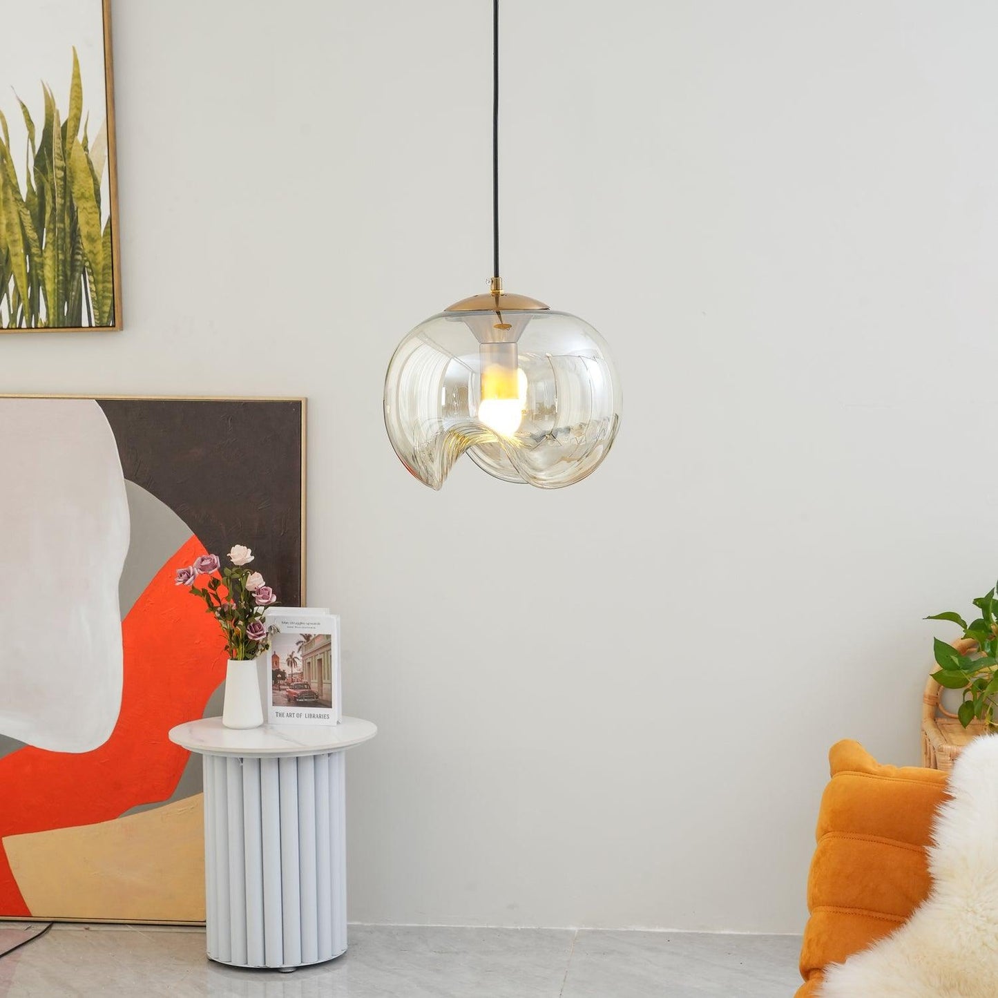 Garduru Pendelleuchte – Elegante von der Natur inspirierte LED-Deckenleuchte