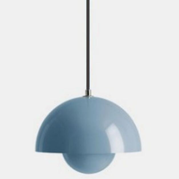 Suspension Auroraglo V2 - Moderne Lampe in Form von Blumentopf für Schlafzimmer, LED-Beleuchtung, Skandinavisches Design