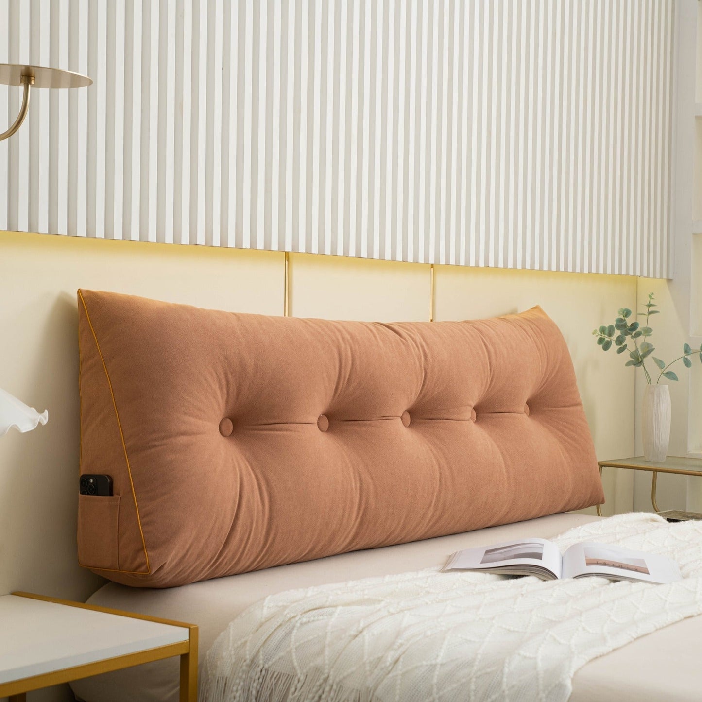 Ultimativ bequemes Keilkissen | Luxuriöses, schickes Keilkissen