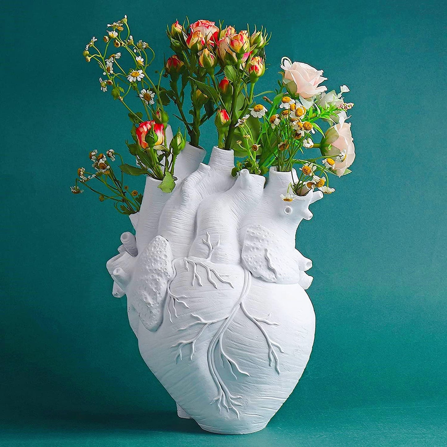 Garduru herzförmiges Harz Vase Dekor