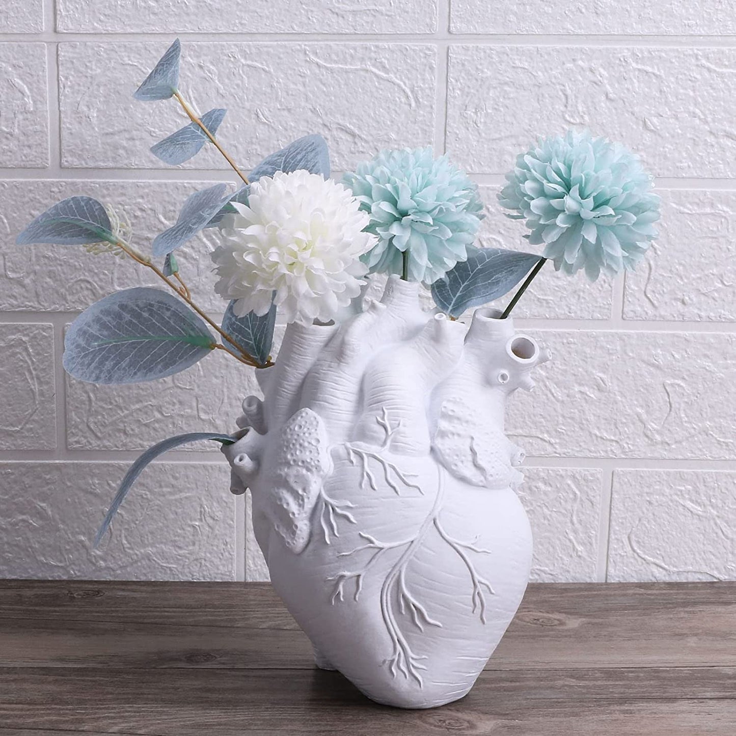 Garduru herzförmiges Harz Vase Dekor