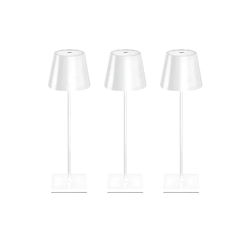 LumiFlex – Luxuriöse kabellose Tischlampe mit einstellbarer Beleuchtung
