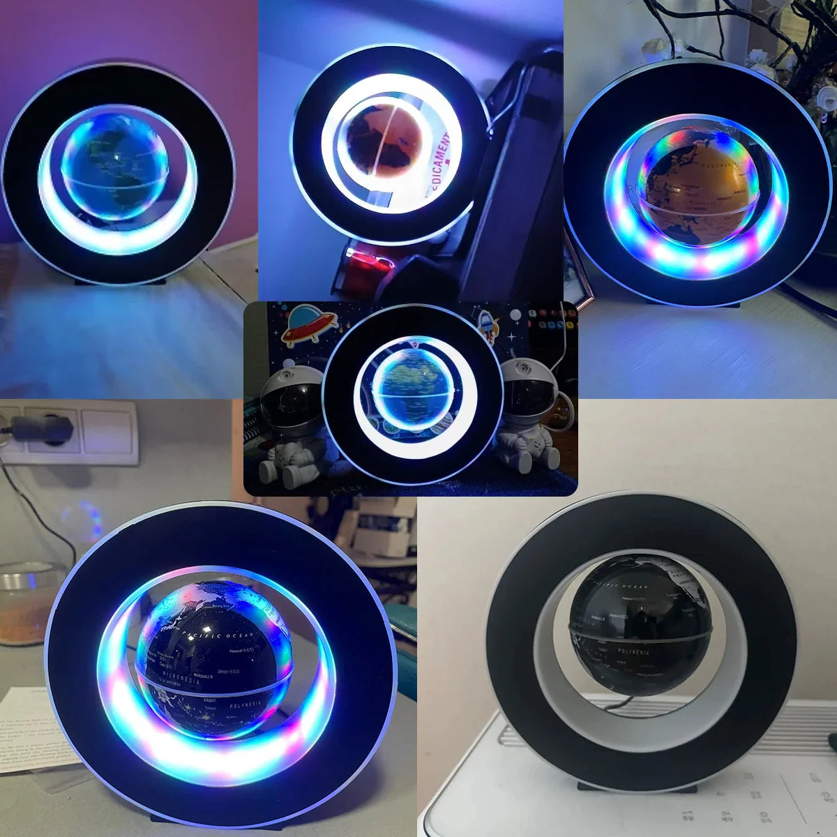 LeviSphere - Magnetische Levitation Globus mit LED-Beleuchtung