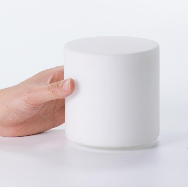LichtKreis - Elegante Mini-Tischleuchte mit Touch-Funktion für Rundum-Beleuchtung beim Lesen und Nachts