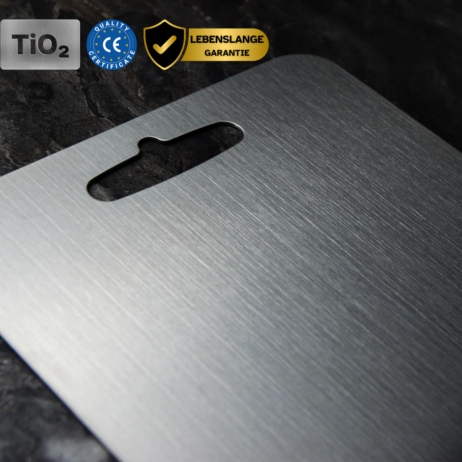 100% Medizinisches Titan Schneidebrett | TitanSlice