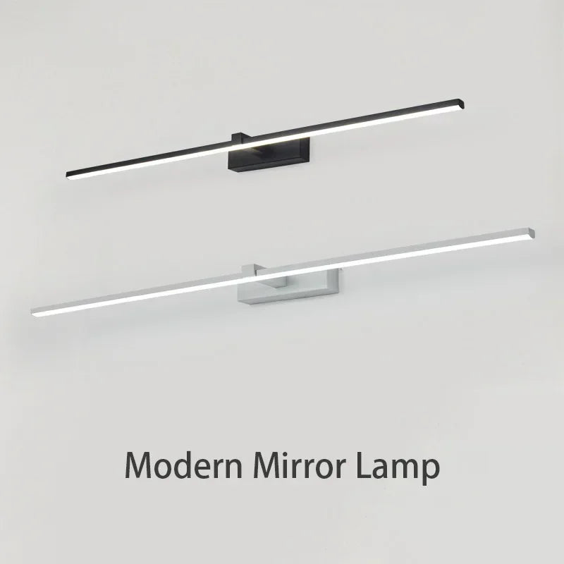 Moderner Aluminium LED Badezimmerspiegel Wandlampe Wandbeleuchtungseinrichtung