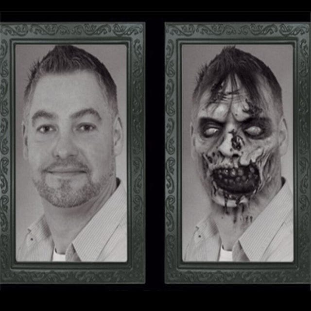 3D Halloween Gesicht Verändernde Geist Porträt