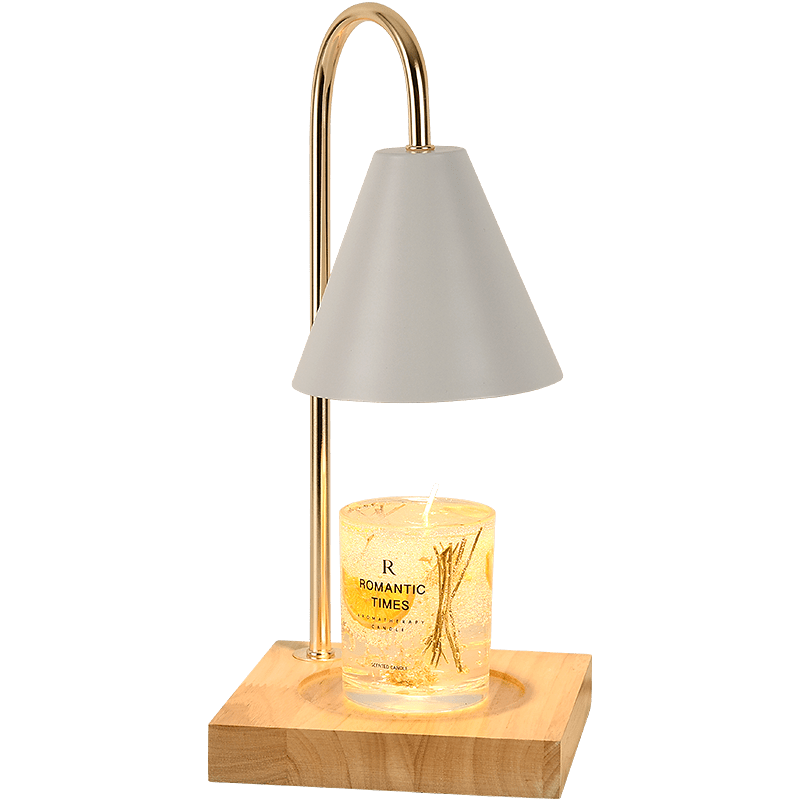 Tischlampe schmelzende Kerzen
