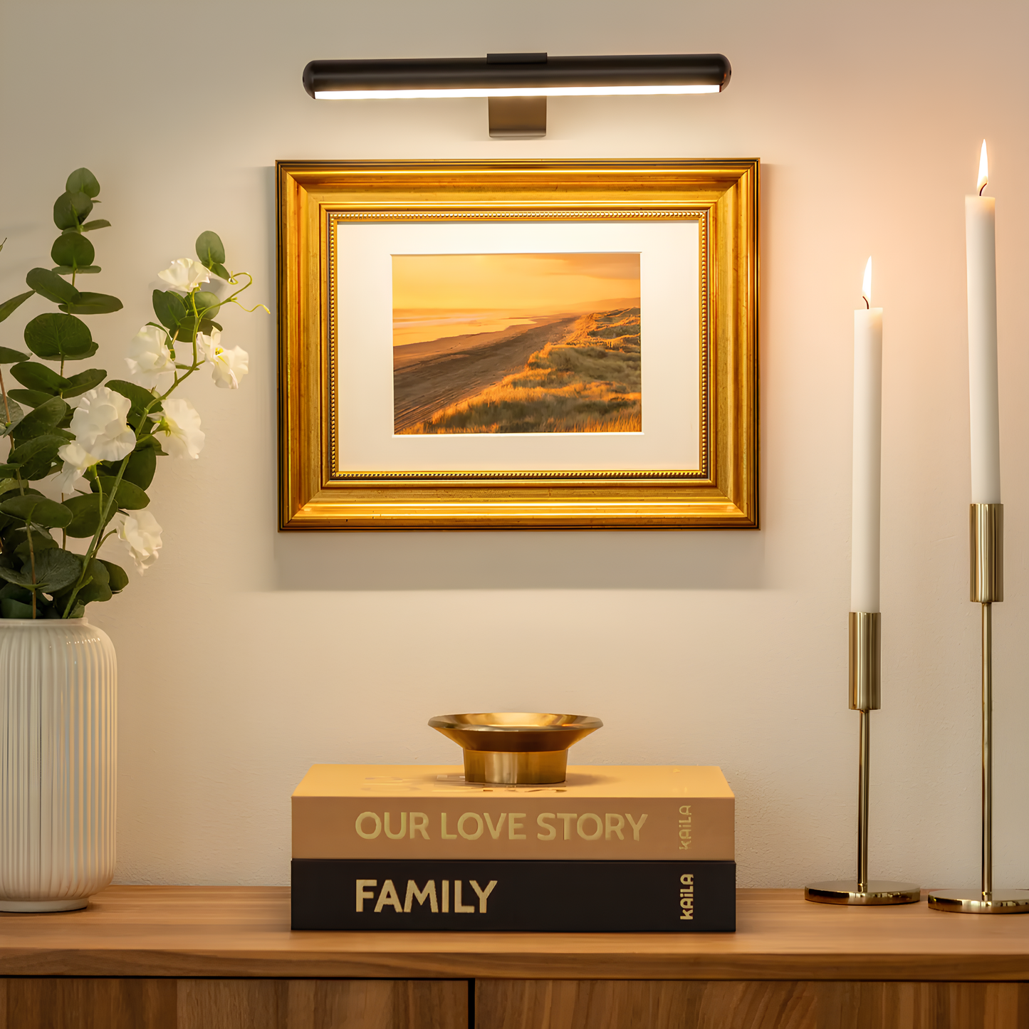 LumiCraft – Elegante Wandlampe mit kabelloser Perfektion
