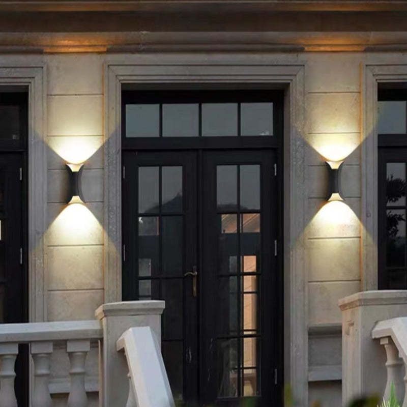 Garduru LED Wandleuchte – Moderne Aluminium Außenlampe für Terrassen & Wege