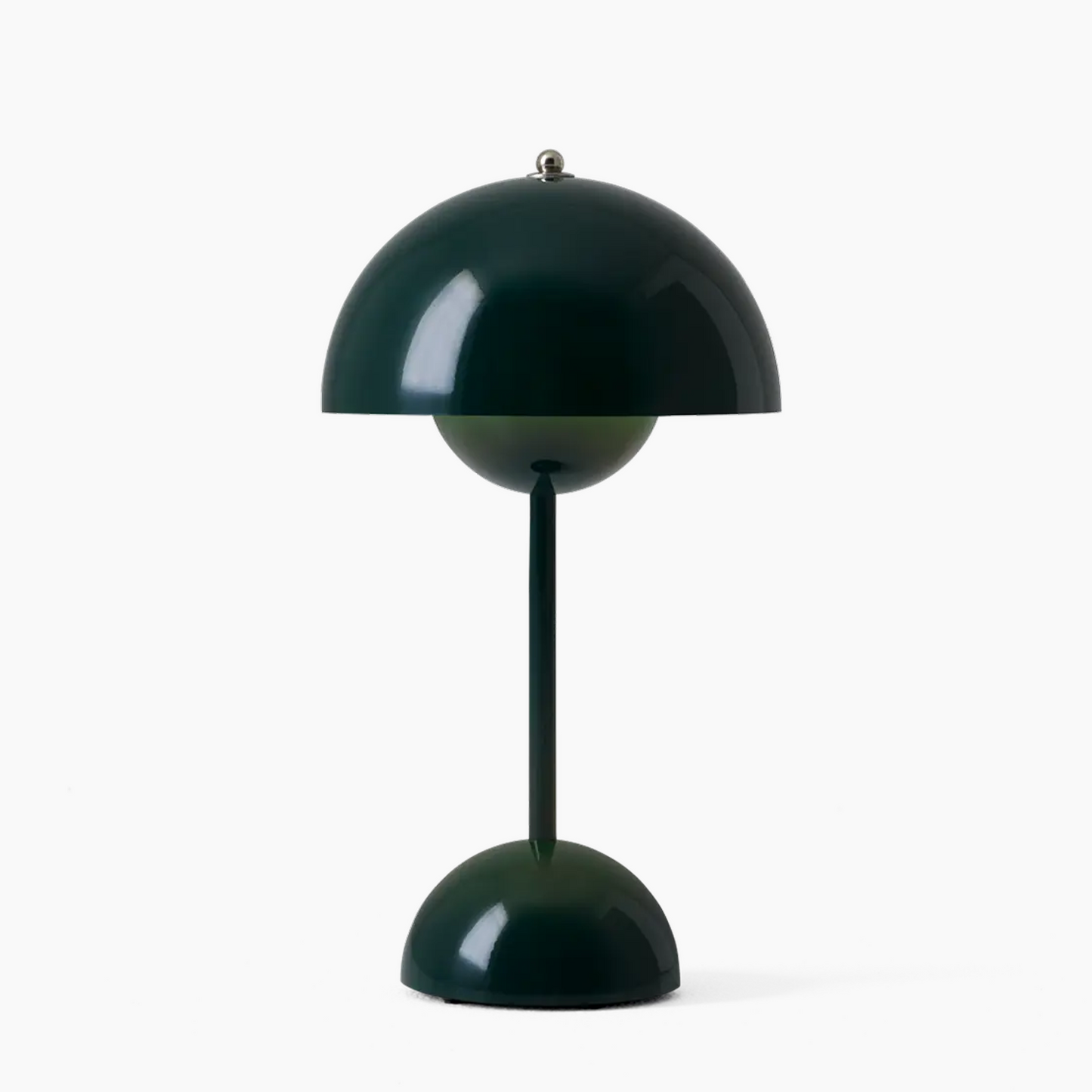 Tischlampe Flowerpot V2 - Ikonisches Design von Verner Panton, dimmbar und kabellos