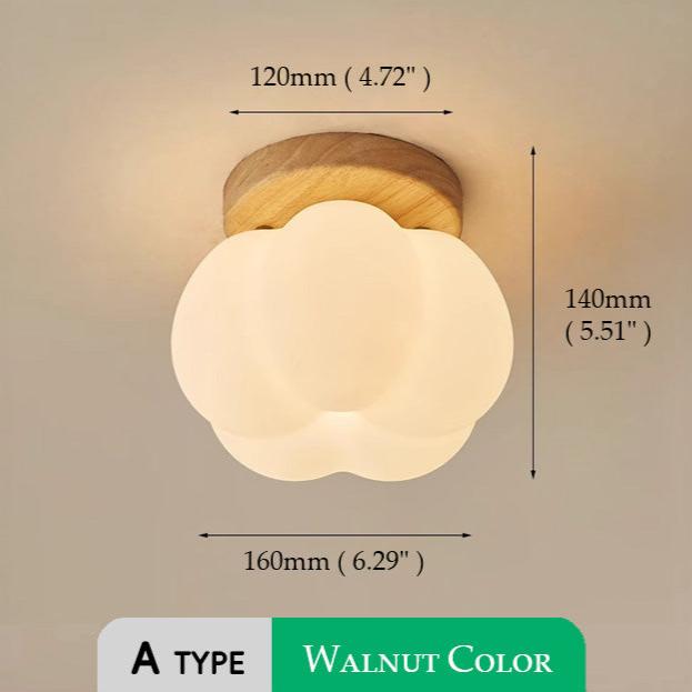 Garduru Flush-Deckenlampe – Verspielt & Warm LED-Beleuchtung für Jeden Raum