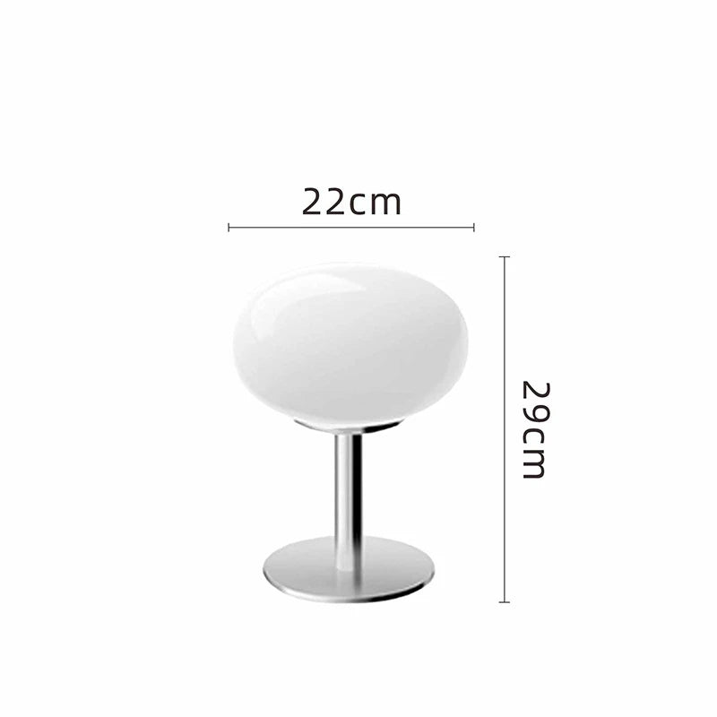 Garduru - Kabellose Bauhaus Tischlampe mit dimmbarem LED-Licht